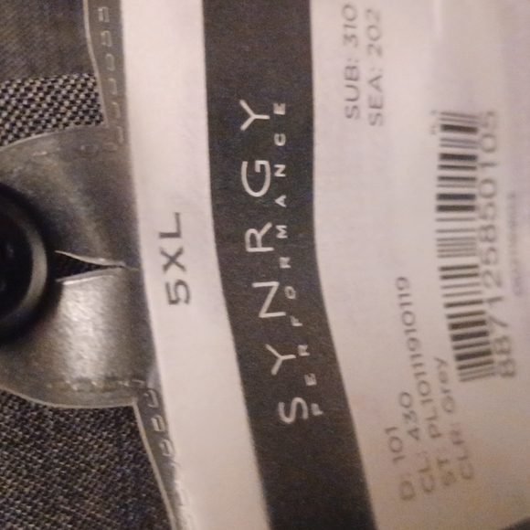 Synrgy Performance Dark Grey Waistcoat/Vest 5x - Picture 4 of 4